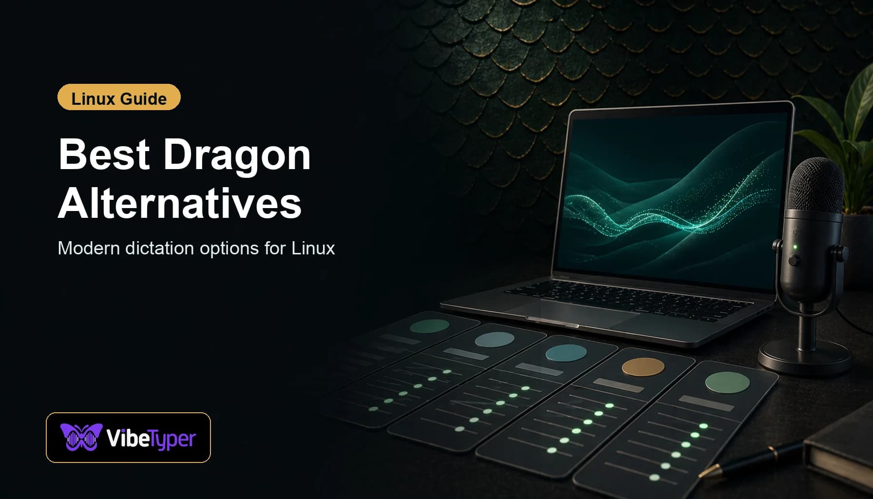 Best Dragon Alternatives for Linux in 2026: Vibe Typer vs Dragon Professional