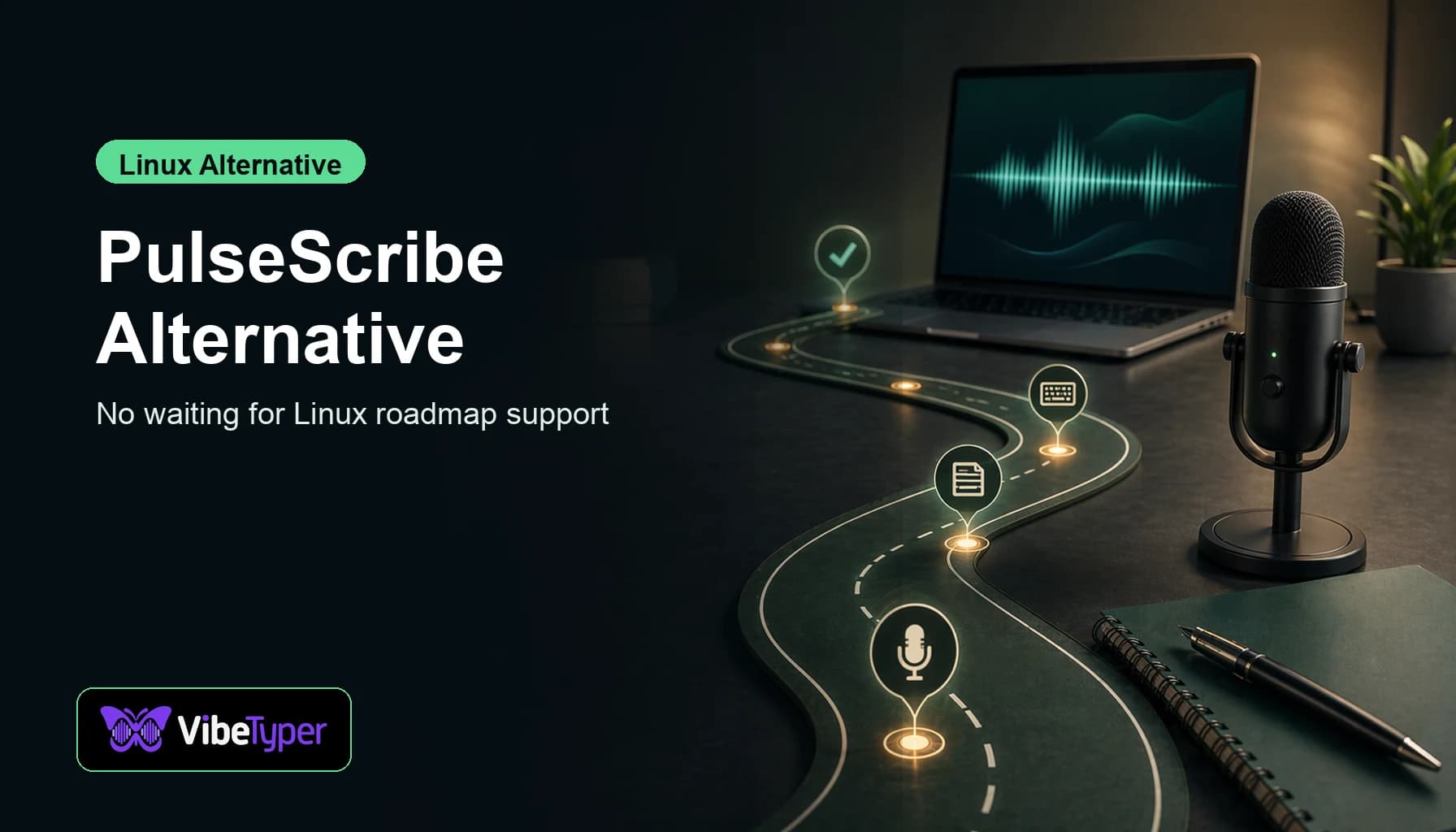 Best PulseScribe Alternative for Linux (2026): Vibe Typer vs PulseScribe