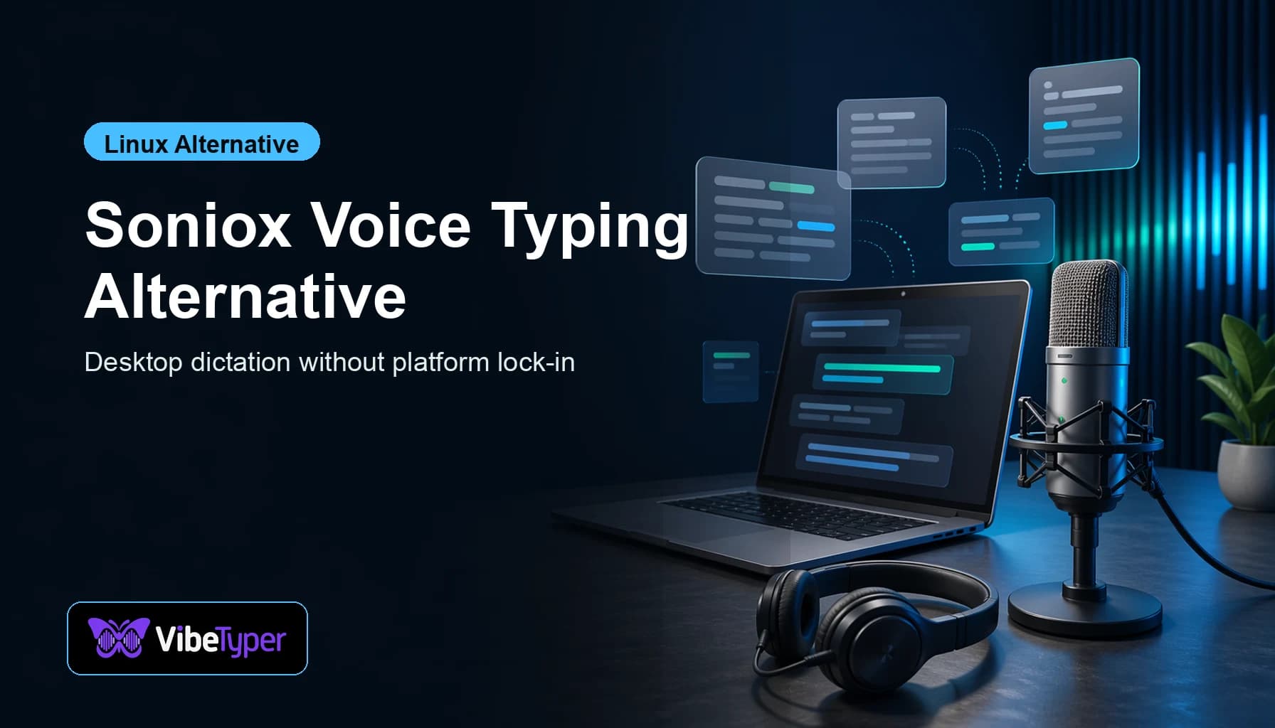 Best Soniox Voice Typing Alternative for Linux (2026): Vibe Typer vs Soniox Voice Typing