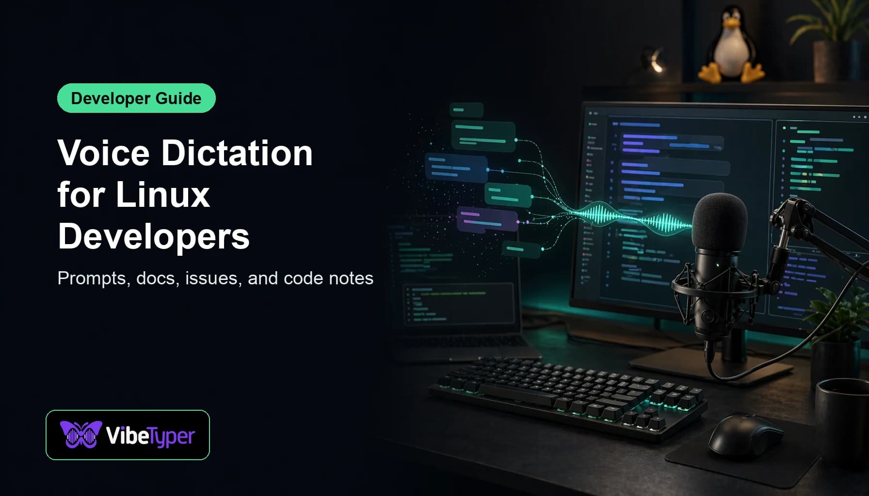 Best Voice Dictation Software for Linux Developers: Vibe Typer vs Superwhisper, TypeWhisper, and VoiceInk
