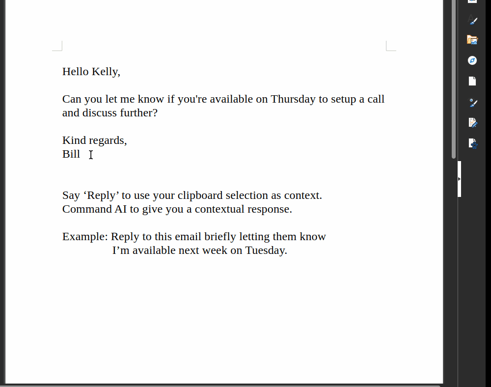 Clipboard-aware smart reply