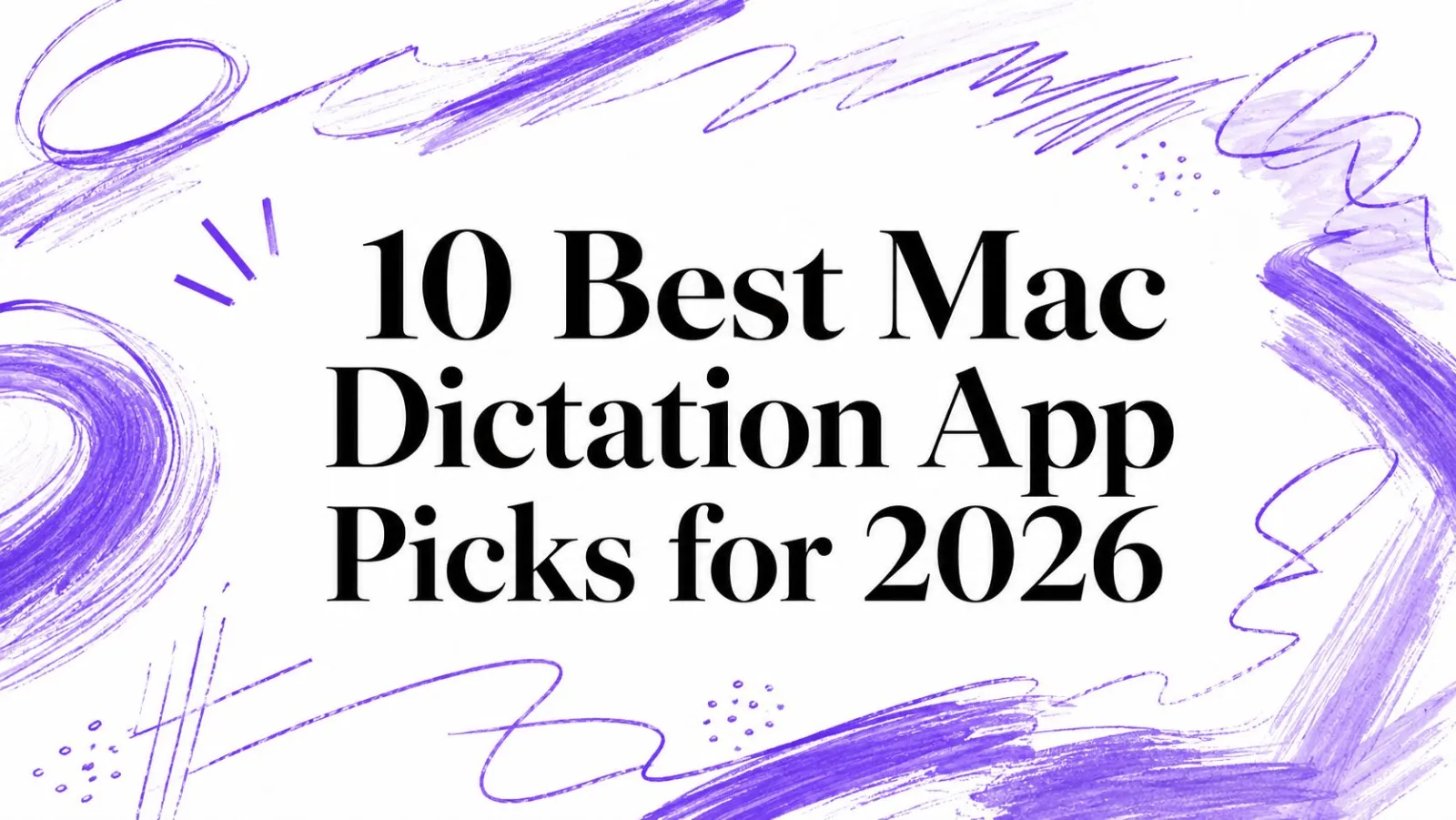 10 Best Mac Dictation App Picks for 2026