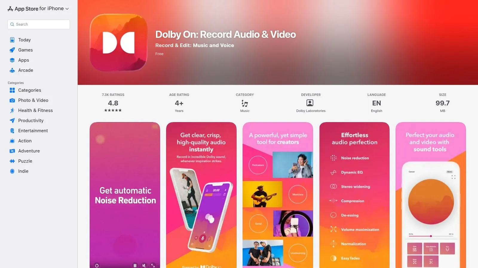 Dolby On