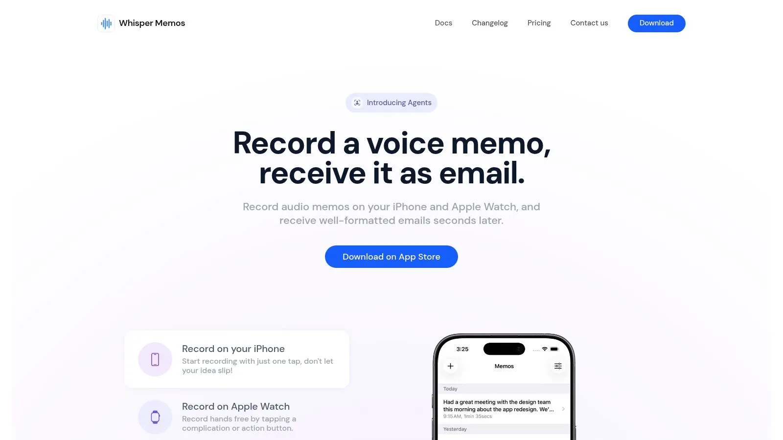 Whisper Memos