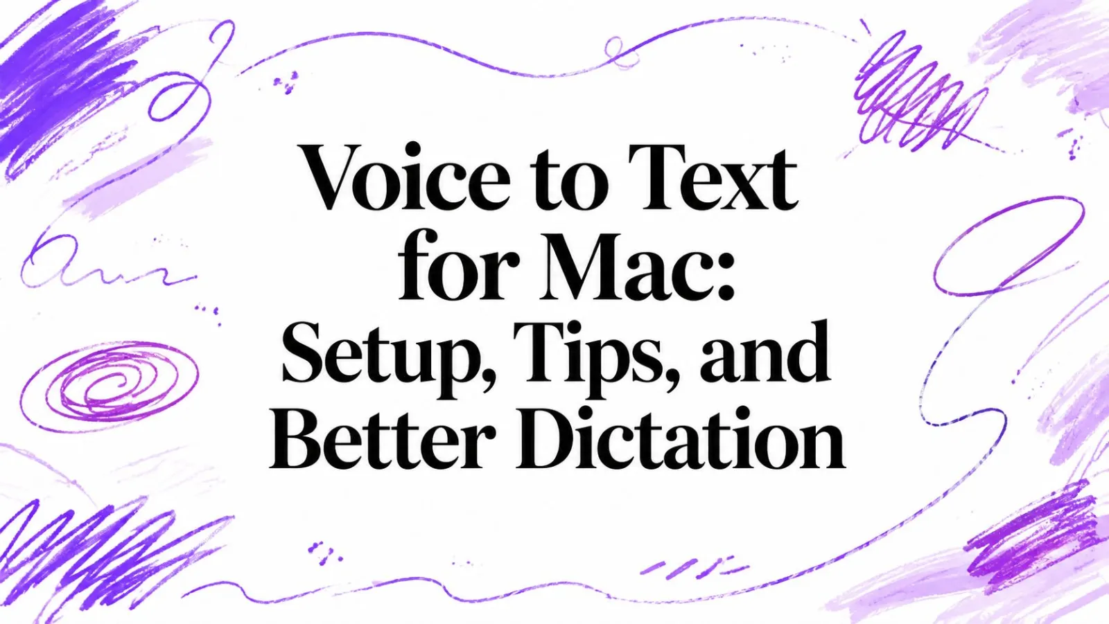 Voice to Text for Mac: Setup, Tips, and Better Dictation
